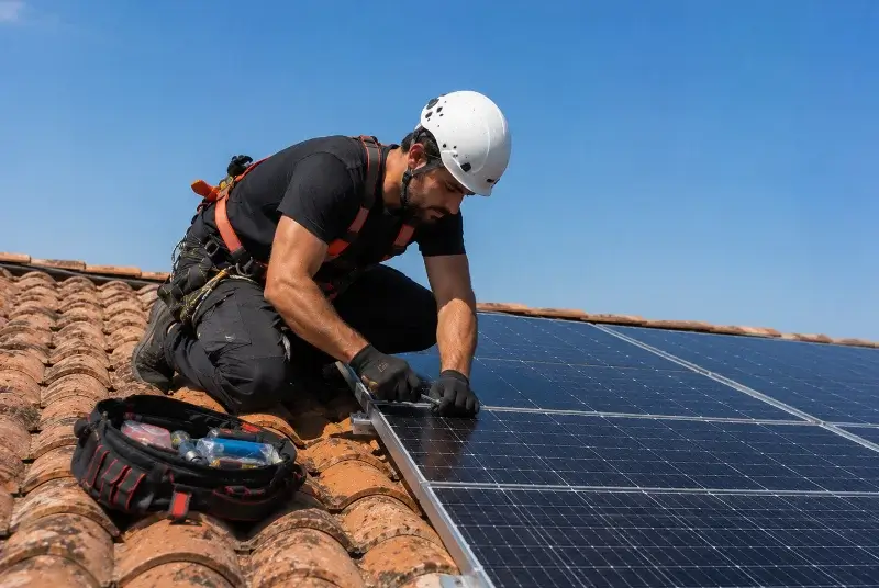 Maintenance et monitoring de panneaux solaires à Loireauxence