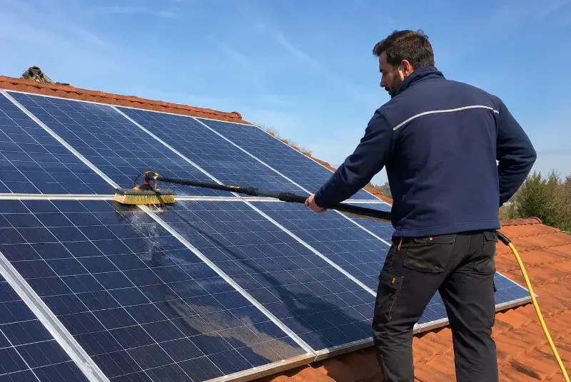 Nettoyage et entretien de panneaux solaires à Loireauxence